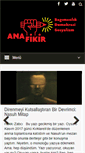 Mobile Screenshot of anafikir.gen.tr
